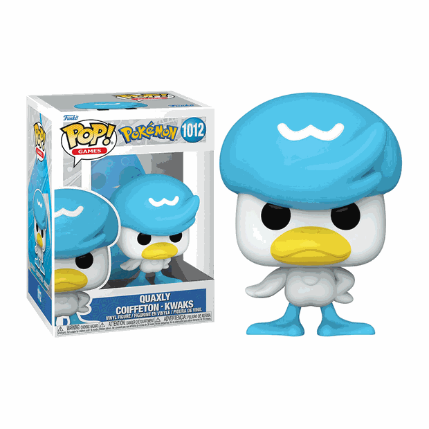Pokemon - Quaxly #1012 | Funko Pop! Games - 85799