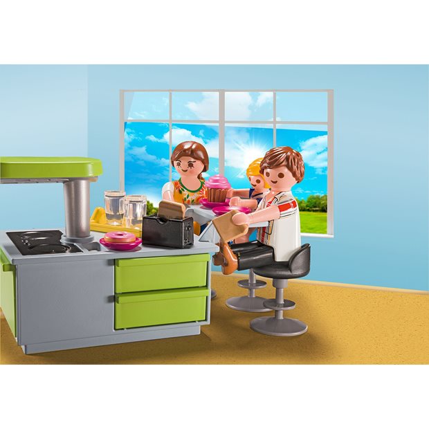 Playmobil City Life Βαλιτσακι Μοντερνα Κουζινα - 9543