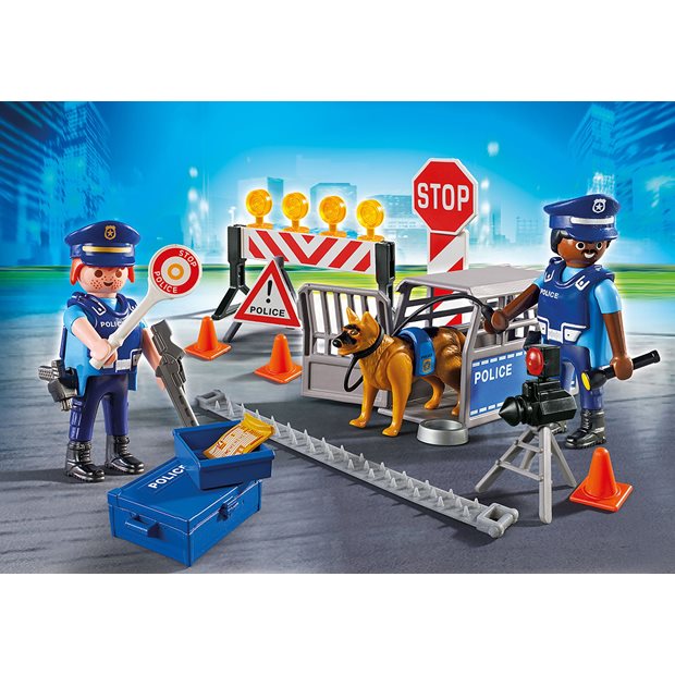 Playmobil City Action Οδόφραγμα Αστυνομίας - 6924