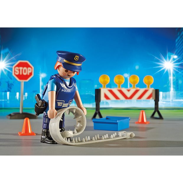 Playmobil City Action Οδόφραγμα Αστυνομίας - 6924