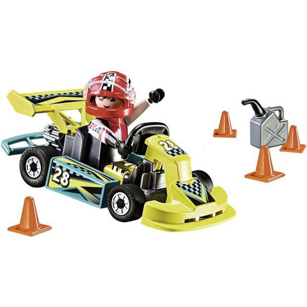 Playmobil Action Bαλιτσάκι Go-Kart - 9322