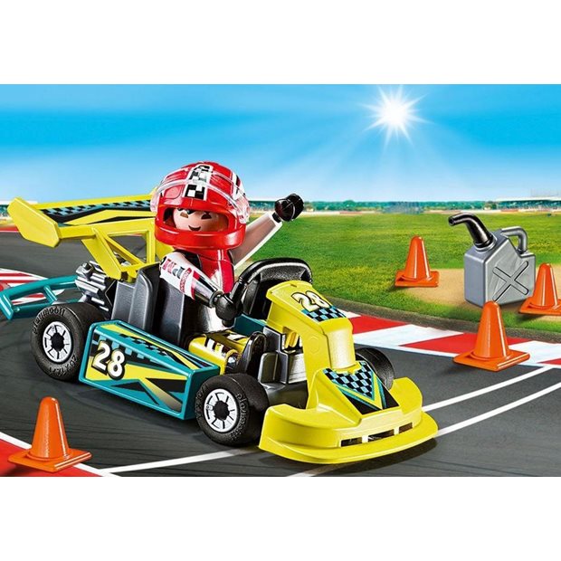 Playmobil Action Bαλιτσάκι Go-Kart - 9322