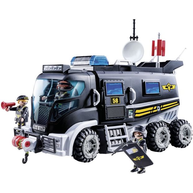 Playmobil City Action Θωρακισμένο Όχημα Ομάδας Ειδικών Αποστολών - 9360