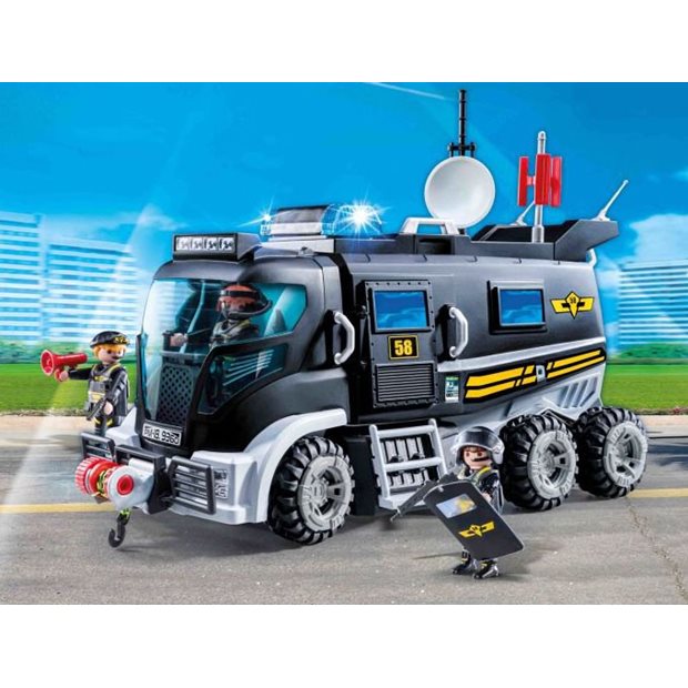 Playmobil City Action Θωρακισμένο Όχημα Ομάδας Ειδικών Αποστολών - 9360
