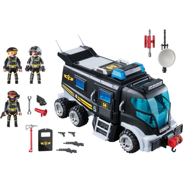 Playmobil City Action Θωρακισμένο Όχημα Ομάδας Ειδικών Αποστολών - 9360