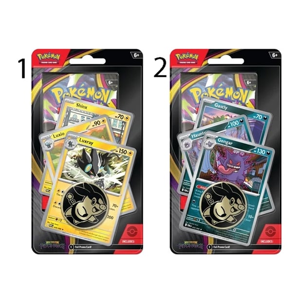 Κάρτες Pokemon TCG ME05 Pitch Black Premium Checklane Blister Σε 2 Σχέδια - POK104218