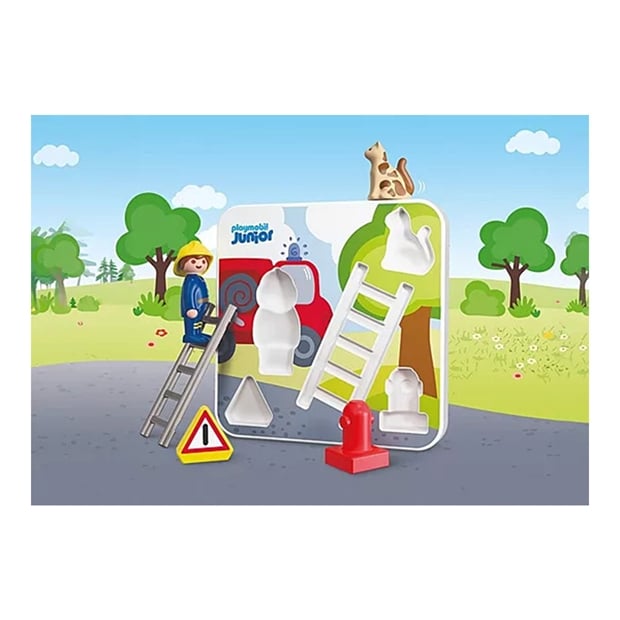 Playmobil Junior Παζλ Πυροσβεστικής - 72088