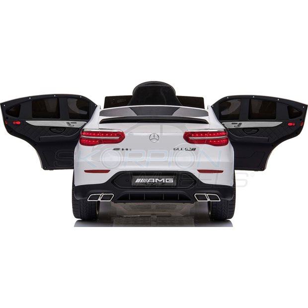 Ηλεκτροκίνητο Αυτοκίνητο Mercedes Benz GLC 63S AMG Original License 12V - Λευκό | Skorpion Wheels - 5246062