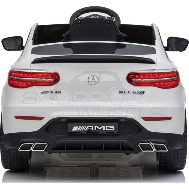 Ηλεκτροκίνητο Αυτοκίνητο Mercedes Benz GLC 63S AMG Original License 12V - Λευκό | Skorpion Wheels - 5246062