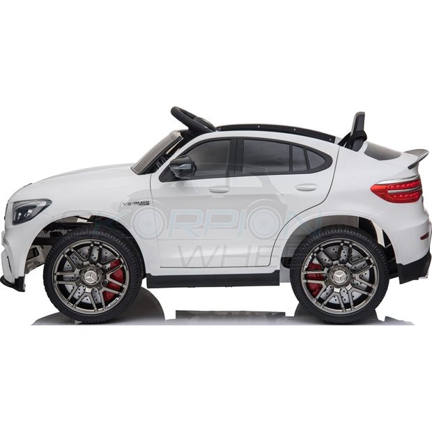 Ηλεκτροκίνητο Αυτοκίνητο Mercedes Benz GLC 63S AMG Original License 12V - Λευκό | Skorpion Wheels - 5246062