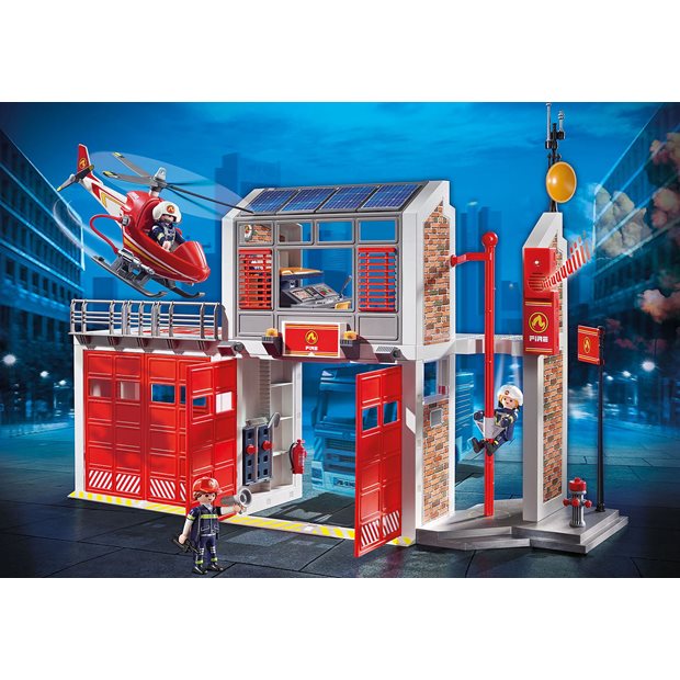 Playmobil City Action Μεγάλος Πυροσβεστικός Σταθμός - 9462
