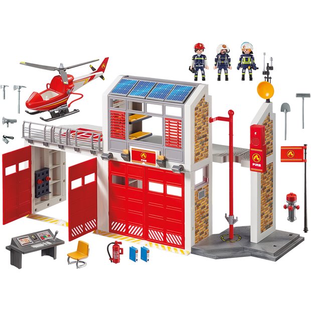 Playmobil City Action Μεγάλος Πυροσβεστικός Σταθμός - 9462