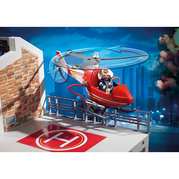 Playmobil City Action Μεγάλος Πυροσβεστικός Σταθμός - 9462