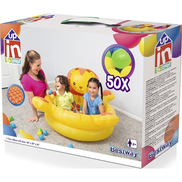 Φουσκωτη Πισίνα Pit Ball Λιονταρακι Bestway - 52261