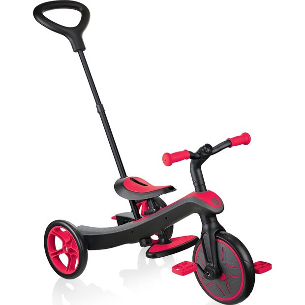 Παιδικό Τρίκυκλο Ποδήλατο Globber Trike Explorer 4 Σε 1 Κόκκινο - 632-102