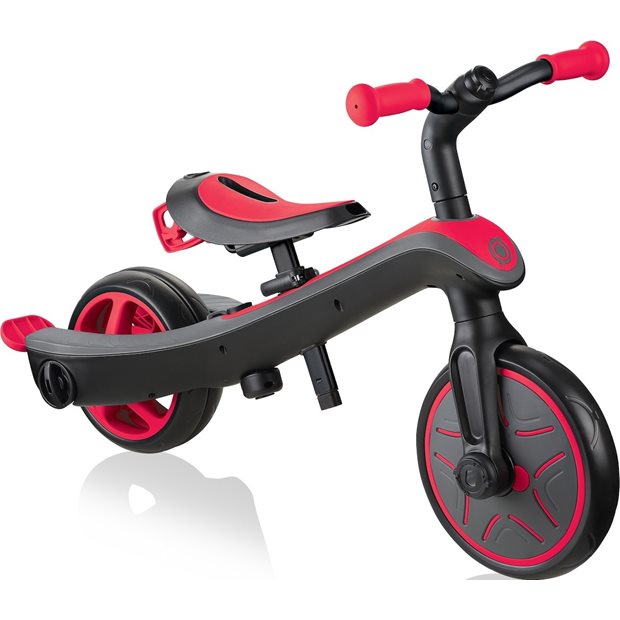 Παιδικό Τρίκυκλο Ποδήλατο Globber Trike Explorer 4 Σε 1 Κόκκινο - 632-102