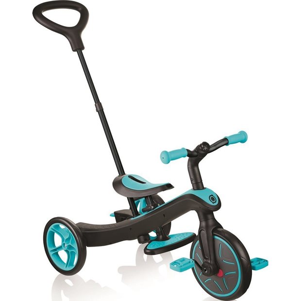 Παιδικό Τρίκυκλο Ποδήλατο Globber Trike Explorer 4 Σε 1 Γαλαζοπράσινο - 632-105