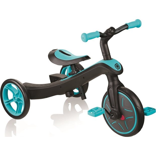 Παιδικό Τρίκυκλο Ποδήλατο Globber Trike Explorer 4 Σε 1 Γαλαζοπράσινο - 632-105