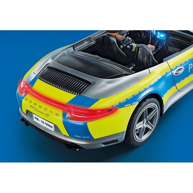 Playmobil City Action Porsche 911 Carrera 4S Αστυνομικό Όχημα - 70066