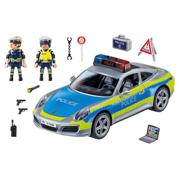 Playmobil City Action Porsche 911 Carrera 4S Αστυνομικό Όχημα - 70066