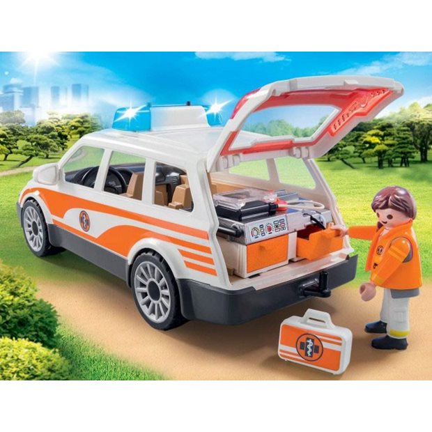Playmobil City Life Όχημα Πρώτων Βοηθειών - 70050
