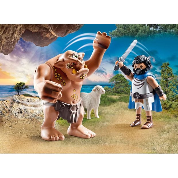 Playmobil History Ο Οδυσσέας Και Ο Κύκλωπας Πολύφημος - 70470