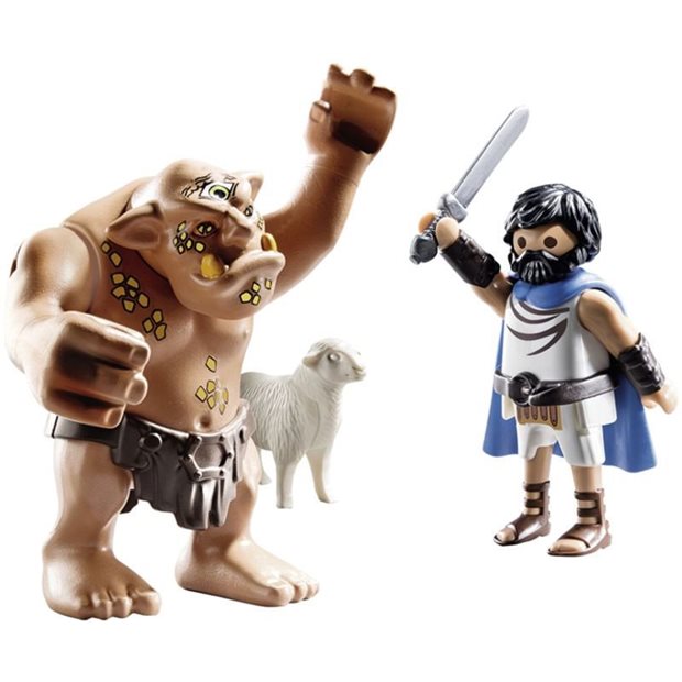Playmobil History Ο Οδυσσέας Και Ο Κύκλωπας Πολύφημος - 70470