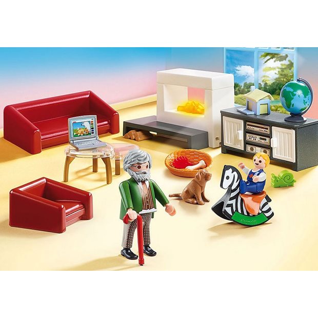 Playmobil Dollhouse Σαλόνι Κουκλόσπιτου - 70207