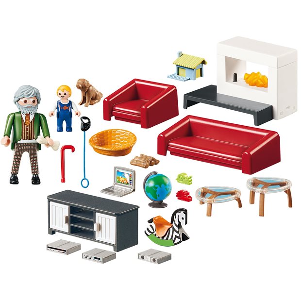 Playmobil Dollhouse Σαλόνι Κουκλόσπιτου - 70207
