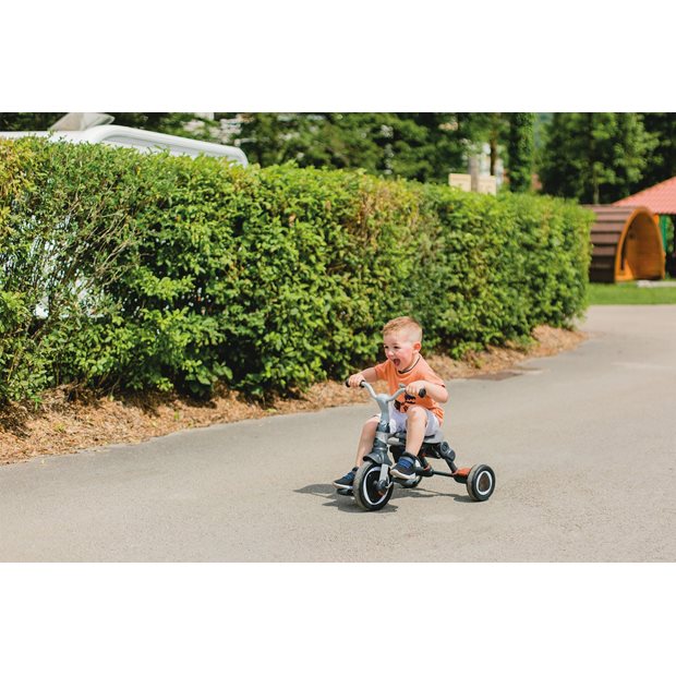Παιδικό Τρίκυκλο Ποδήλατο Smoby Robin 3 Σε 1 Αναδιπλoύμενο Γκρι - 741300