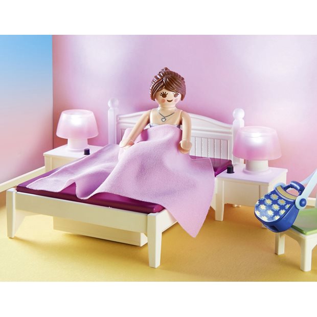 Playmobil Dollhouse Υπνοδωμάτιο Με Ατελιέ Ραπτικής - 70208