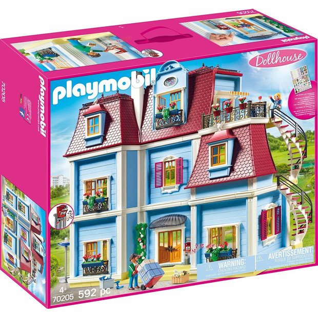 Playmobil Dollhouse Τριώροφο Κουκλόσπιτο - 70205