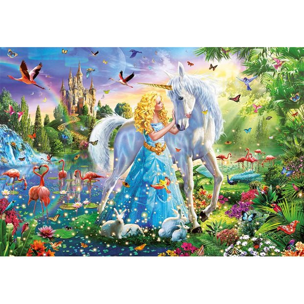 Παζλ Educa The Princess And The Unicorn 1000pcs - 17654