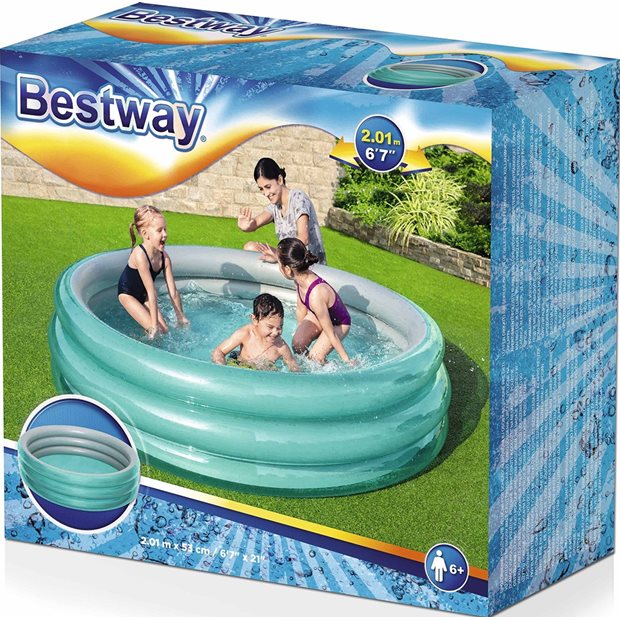 Πισίνα Φουσκωτή Metallic 201 x 53 cm | Bestway - 51043