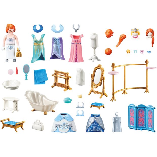 Playmobil Princess Πριγκιπικό Λουτρό Με Βεστιάριο - 70454