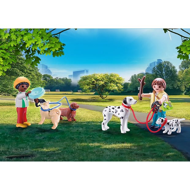 Playmobil City Life Βαλιτσάκι Βόλτα Με Σκυλάκια - 70530