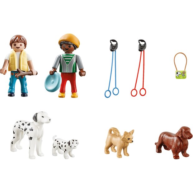 Playmobil City Life Βαλιτσάκι Βόλτα Με Σκυλάκια - 70530