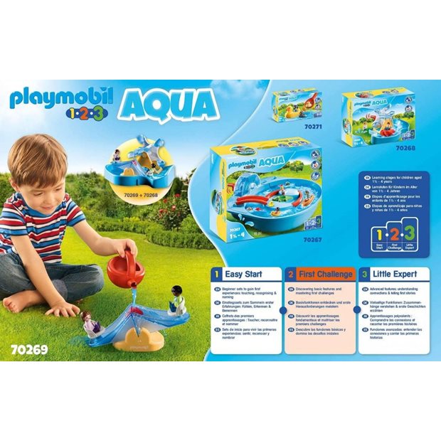 Playmobil 1.2.3 Νεροτραμπάλα - 70269