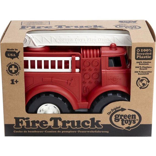 Green Toys Παιδικο Πυροσβεστικο Φορτηγο - FTK01R