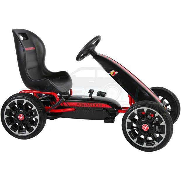 Πεταλοκινητο Kart Abarth Original Μαύρο Skorpion Wheels - 5243030