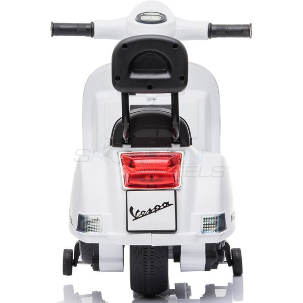 Ηλεκτροκίνητη Μηχανή Piaggio Vespa Original License 6V Λευκή | Skorpion Wheels - 5245008
