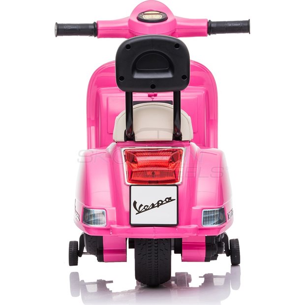 Ηλεκτροκίνητη Μηχανή Piaggio Vespa Original License 6V Ροζ | Skorpion Wheels - 5245008