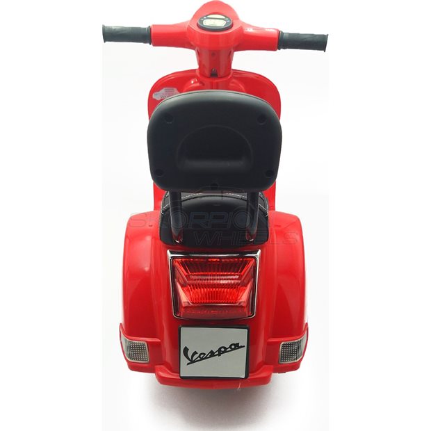 Ηλεκτροκίνητη Μηχανή Piaggio Vespa Original License 6V Κόκκινη | Skorpion Wheels - 5245008