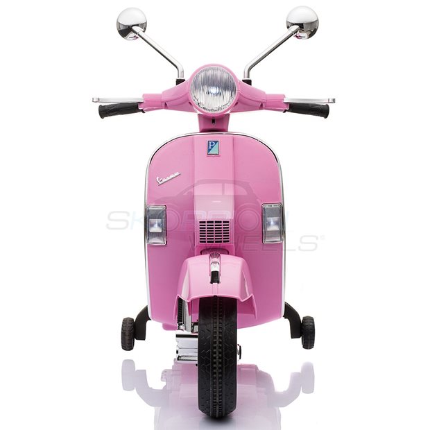Ηλεκτροκίνητη Μηχανή Piaggio Vespa Original License 12V Ροζ | Skorpion Wheels - 5245050
