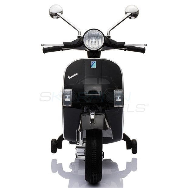 Παιδικη Vespa Piaggio Original 12V Μαυρη Skorpion Wheels - 5245050
