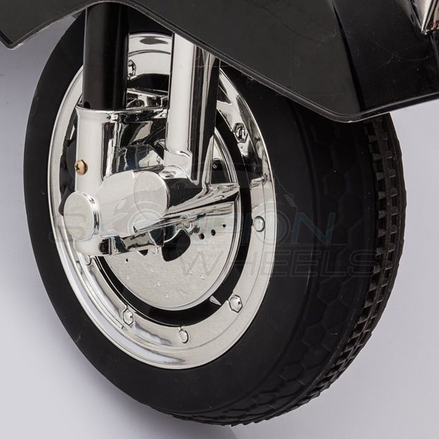Παιδικη Vespa Piaggio Original 12V Μαυρη Skorpion Wheels - 5245050