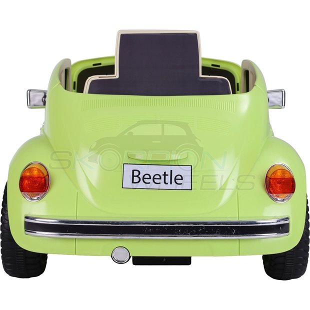 Ηλεκτροκίνητο Αυτοκίνητο Volkswagen Beetle Original License 12V Πράσινο | Skorpion Wheels - 5246018