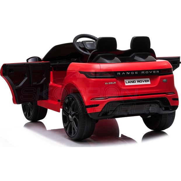 Ηλεκτροκίνητο Αυτοκίνητο Range Rover Evoque Original License 12V - Κόκκινο | Skorpion Wheels - 5246090