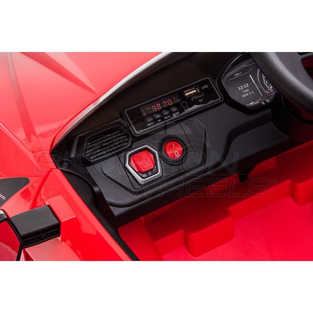 Ηλεκτροκίνητο Αυτοκίνητο Lamborghini Urus Original License 12V - Κόκκινο | Skorpion Wheels - 52460921