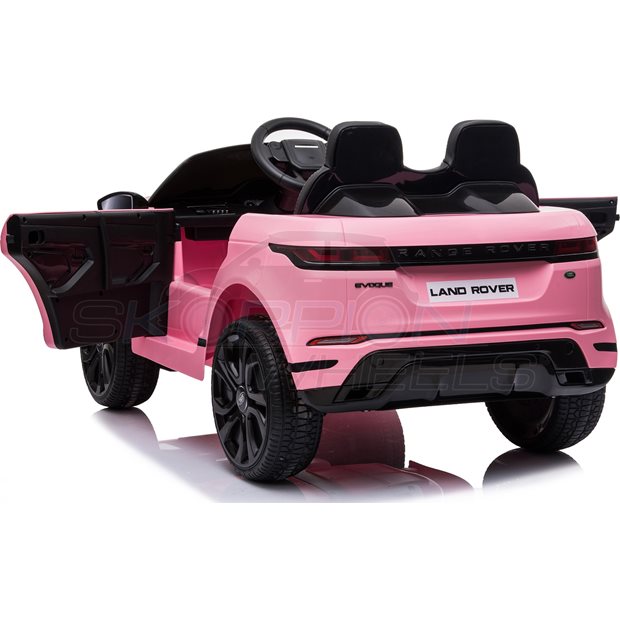 Ηλεκτροκίνητο Αυτοκίνητο Range Rover Evoque Original License 12V - Ροζ | Skorpion Wheels - 5246090